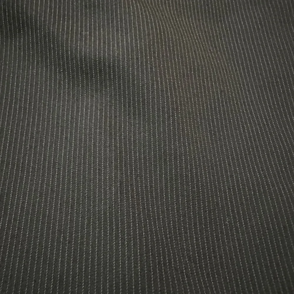 Armani Collezioni Black Pinstripe Blazer